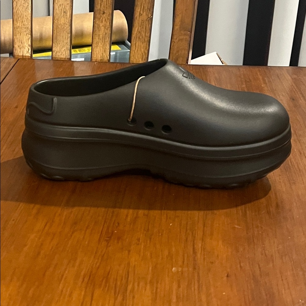 Adidas Stan Smith Mule Shoes Sandals new black Women’s Size 7 - Picture 4 of 11